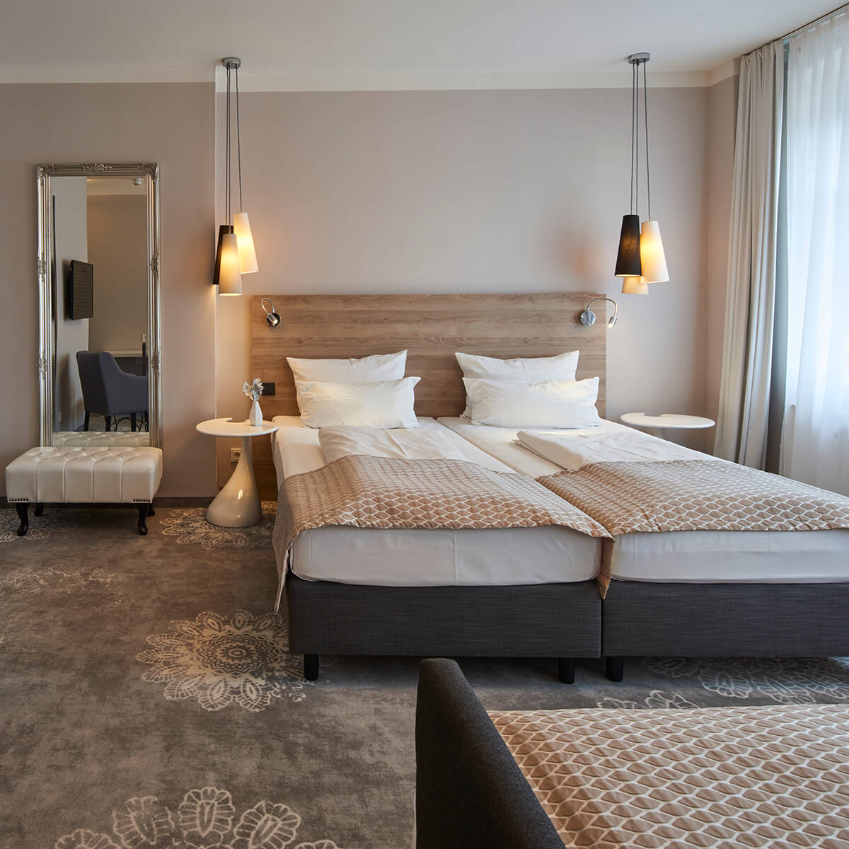 Superior Zimmer für 4 Personen im Hotel Via Regia Görlitz